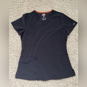 black dickies scrub top